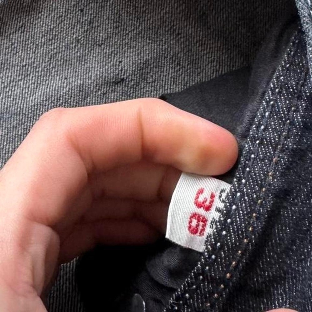 Baggy Black Sean John Wide Leg Southpole Styl Y2K Vintage Denim Jeans 36x32 - Picture 8 of 8